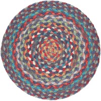Braided Place Mats - Blue Carnival - Set/6
